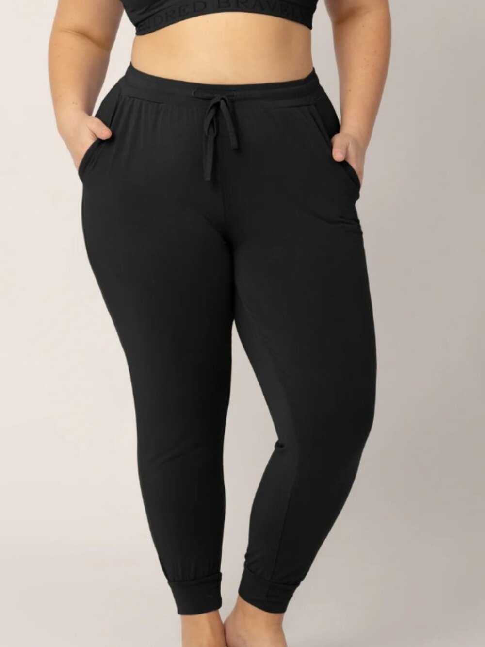 Kindred Bravely XXL Black Everyday Lounge Joggers with Pockets